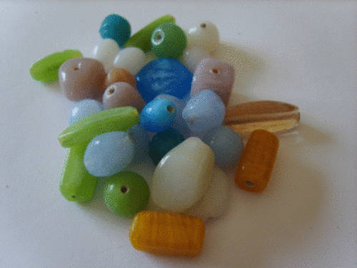 Indian Glass Elegant Mix - Pack of 10.