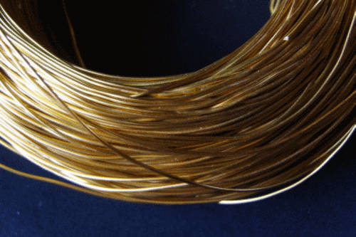 Copper Beading Wire, 1.0mm - per meter.