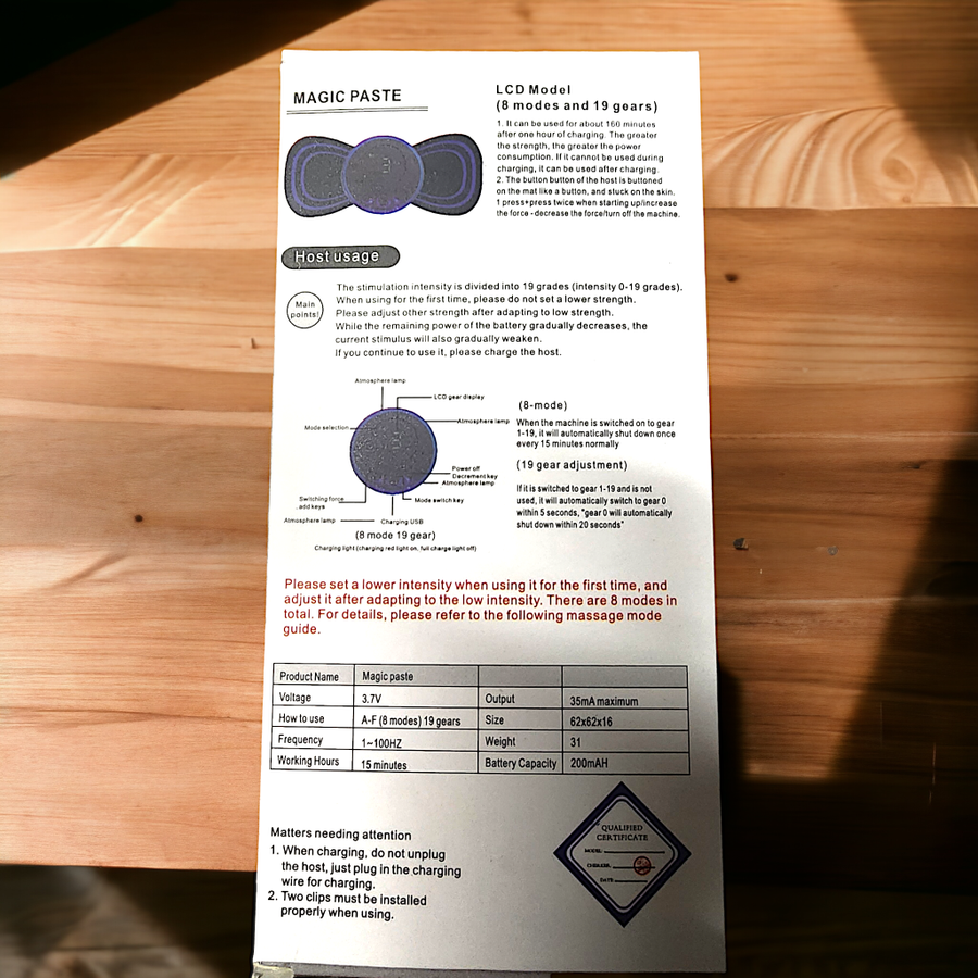 MINI MASSAGER TENS UNIT