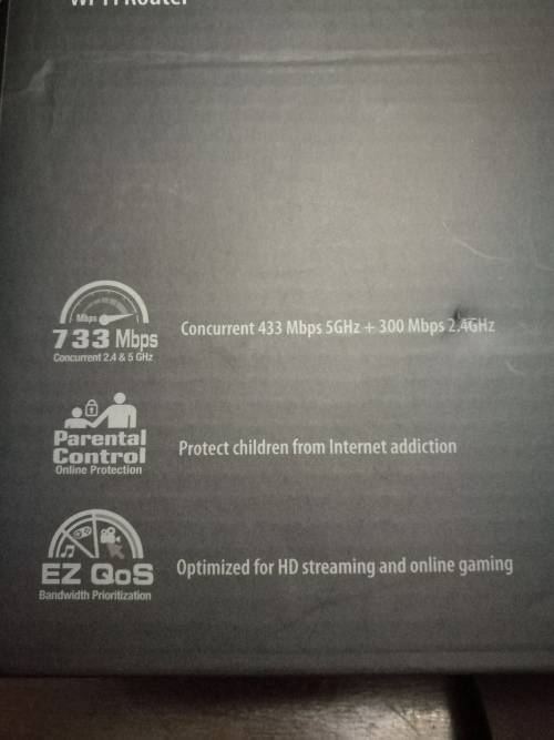 ASUS RT-AC51 AC750 Dual Band WiFi Router