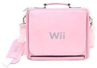 Her!!!! Pink Nintendo Console Wii NEW Carrying Travel Bag Case