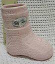 Pink baby boot