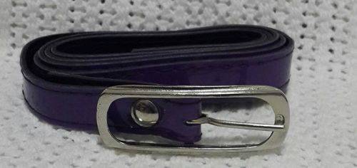 Thin purple belt - size 10
