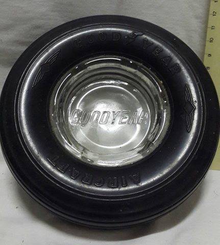 Goodyear tyre ashtray