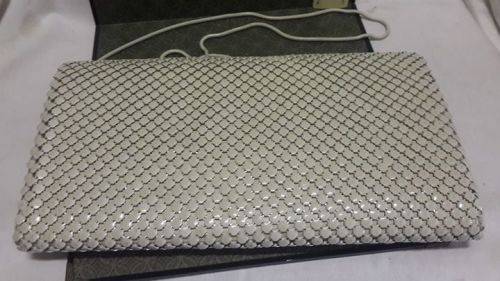 Vintage metal mesh handbag! WOW snake chain sling