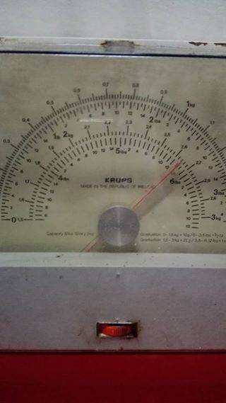 Krups kitchen wall scale! Vintage!