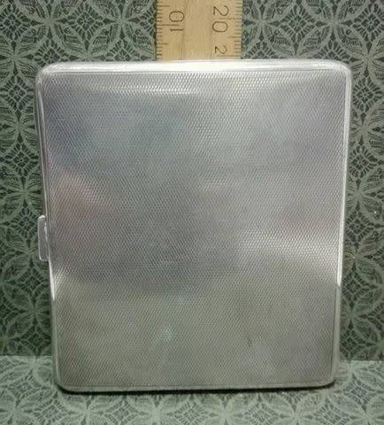 Hallmarked silver cigarette case!