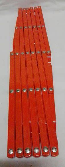 Vintage expandable trivet - orange!