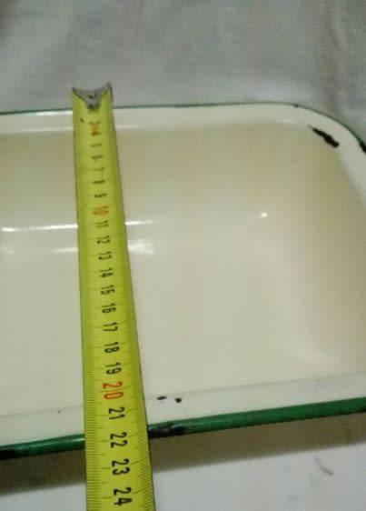 Enamel Pie dish
