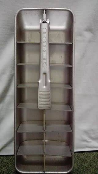 Vintage Frigidare Quick Cube Aluminum Ice Cube Tray
