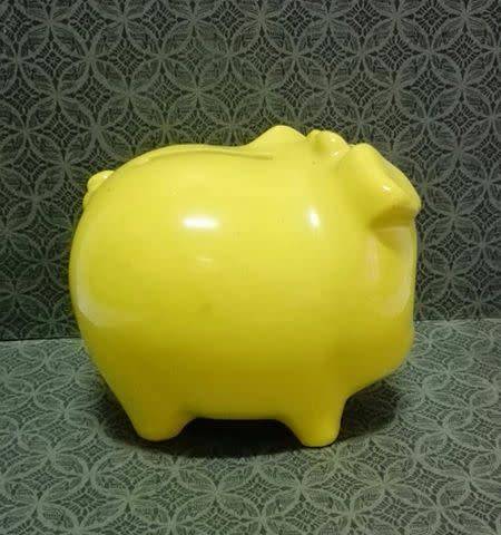 Small very cute piggy bank