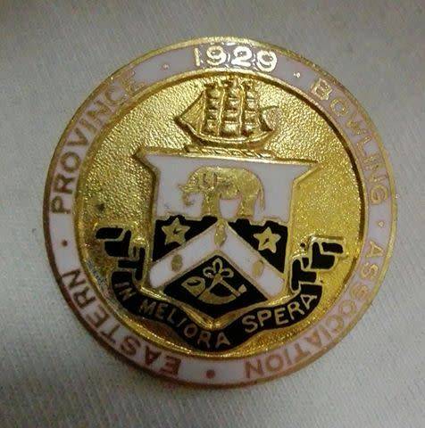 Eastern Province Bowling Ass. 1929 Badge