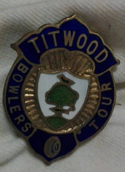 Titwood  bowling badge