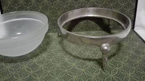 Lovely footed bowl for salt/mints