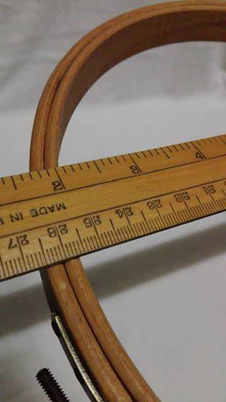 Oval Embroidery hoop!