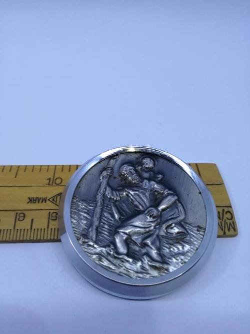 SAINT ST CHRISTOPHER - MAGNETIC PLAQUE