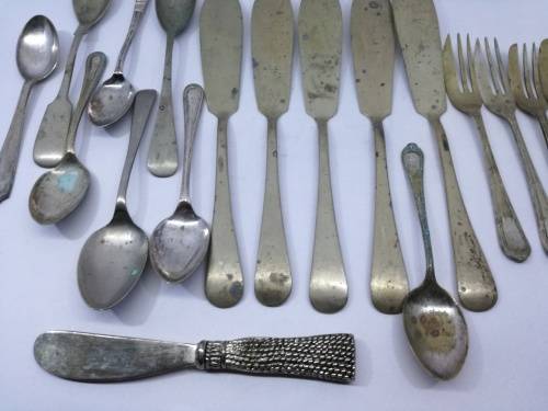 Vintage lot of cutlery