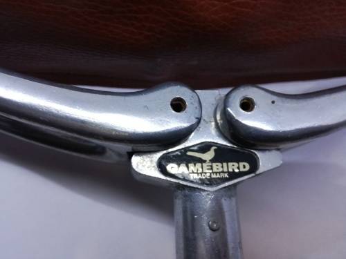 Gamebird Adjustable Shooting Stick, Leather Seat