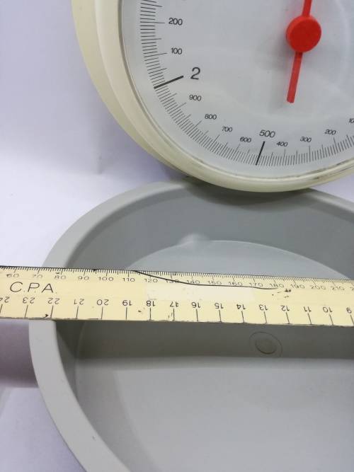 Vintage German WESTA Kitchen Wallhanging Scale 3 KG 1970`s