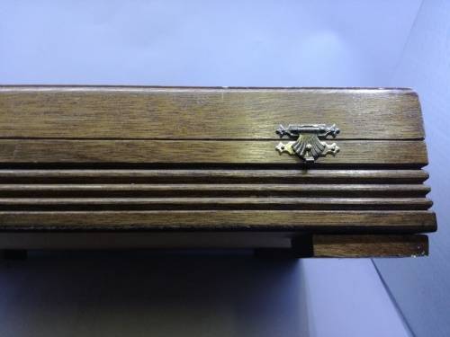 Lovely vintage wooden cutlery box