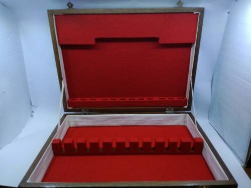Lovely vintage wooden cutlery box