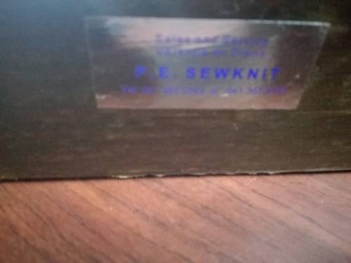 Singer manual sewing machine ED 167458