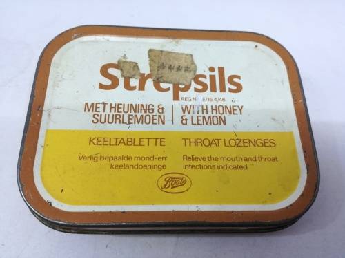 Strepsils tin