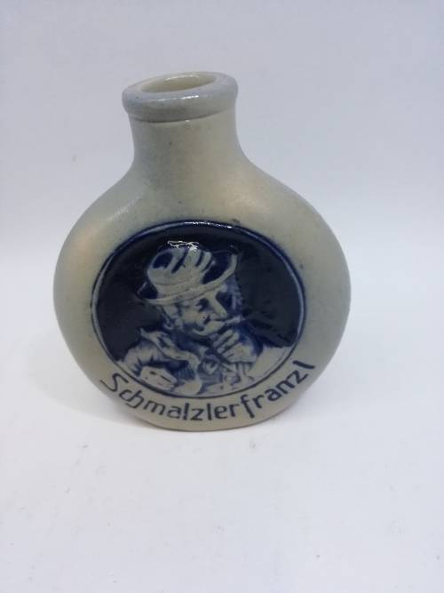 COBALT STONEWARE GERMAN SNUFF BOTTLE SCHMALZLERFRANZL BERNARD REGENSBURG