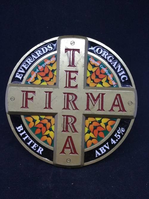 Terra Firma tap sign