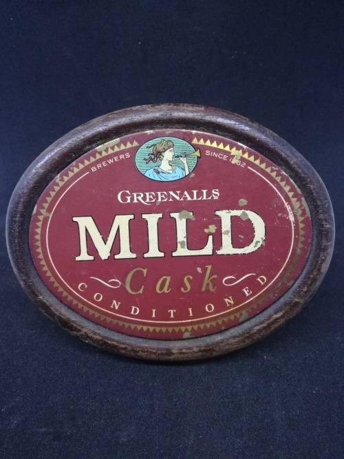 Greenhalls Mild  tap sign