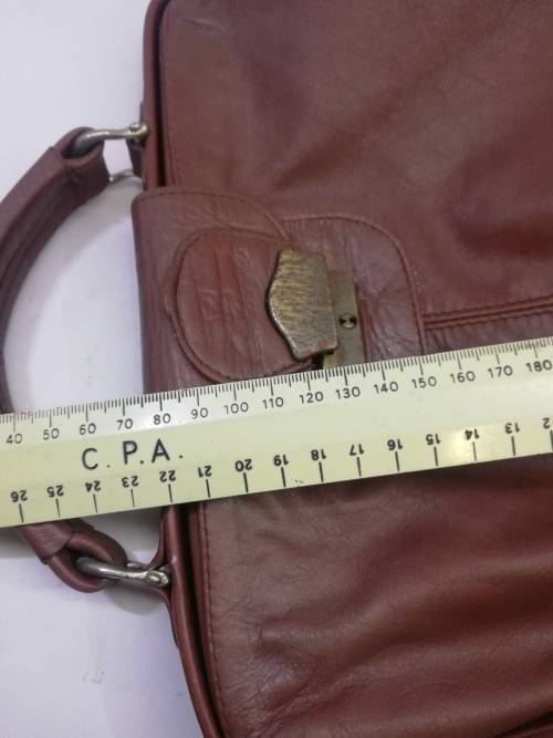 Leather handbag