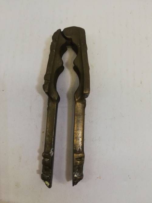 Vintage heavy brass Shakespeare 1564-1616 Nutcracker