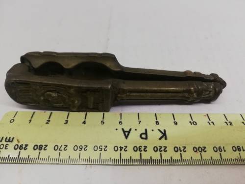 Vintage heavy brass Shakespeare 1564-1616 Nutcracker
