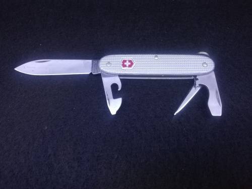 VICTORINOX SILVER ELECTRICIAN KNIFE