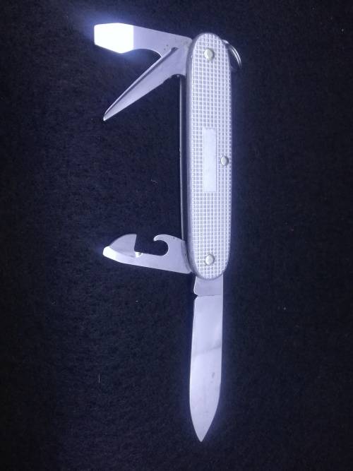 VICTORINOX SILVER ELECTRICIAN KNIFE
