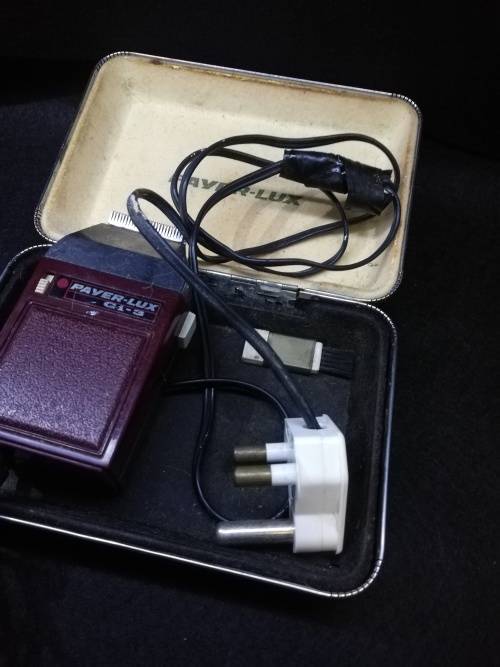 Payer-lux shaver - working