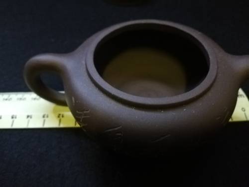 Vintage Tea Pot Yixing Zisha Teapot,Handmade Chinese Yi Xing Purple Clay Teapot,Antique Teapot Made