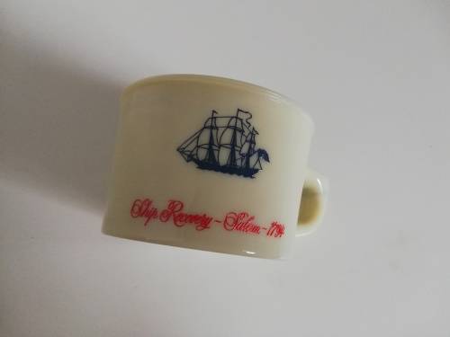 Vintage SHULTON Old Spice Shaving Mug Ship Grand Turk/ Ship Recovery