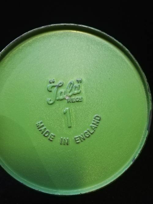 Vintage Tala storage tin - hinged lid