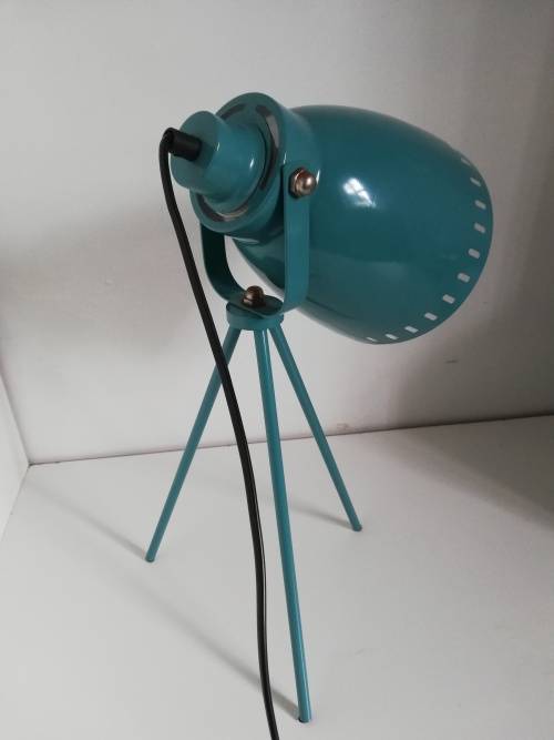 Desk lamp - vintage blue