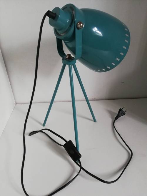 Desk lamp - vintage blue