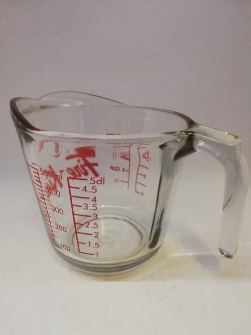 Vintage Anchor Hocking Fire-King 500ml/2 cup jug