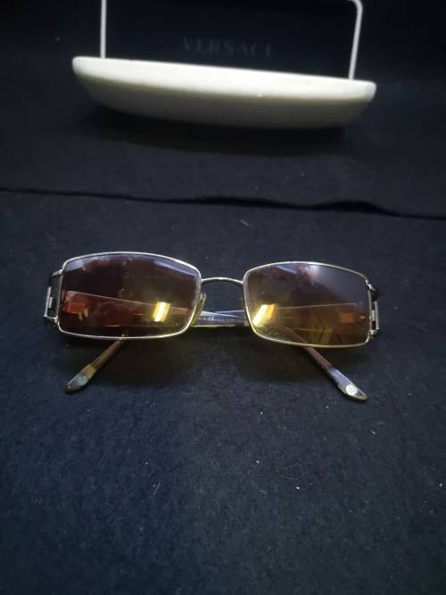 VERSACE glasses and box! LOOK!