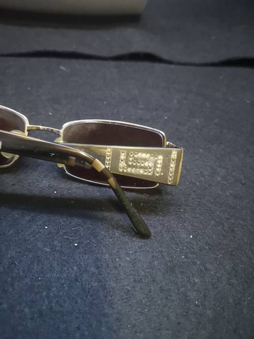 VERSACE glasses and box! LOOK!