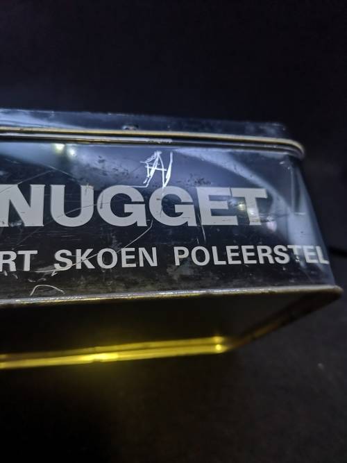 Nugget polish tin