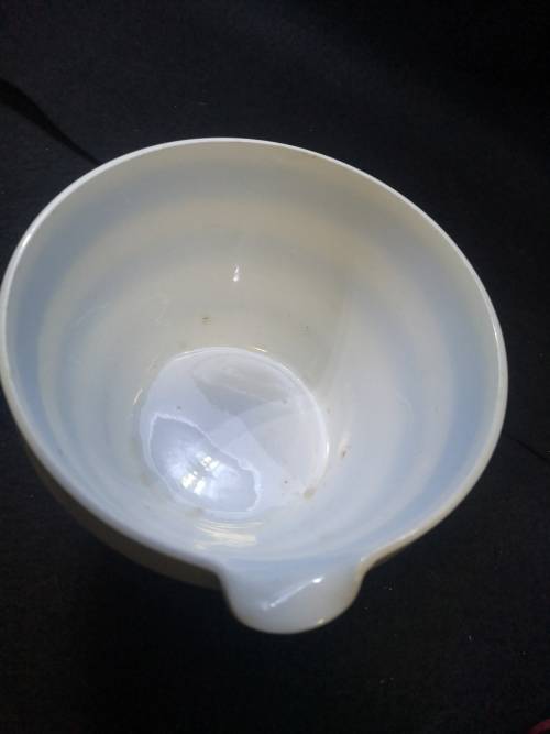 T G GREEN CORNISH BLUE STRIPE MIXING POURING BOWL