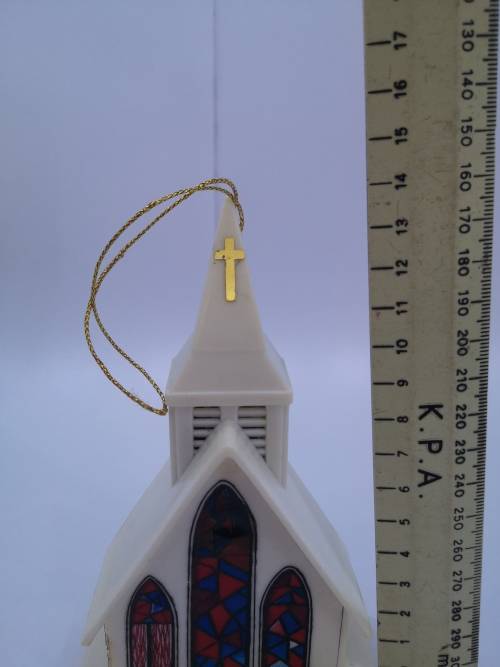 Vintage musical Christmas ornament