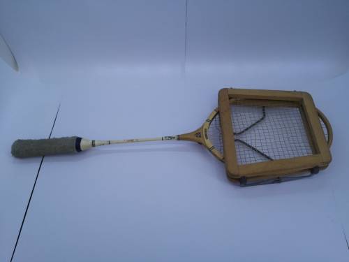 Vintage Squash racket with stretcher