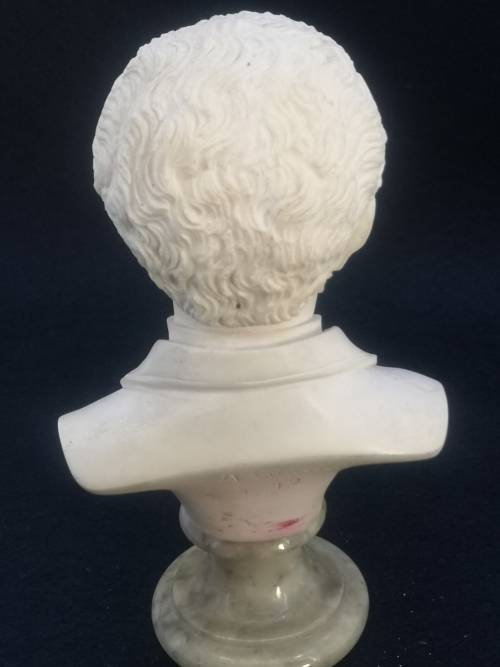 J Strauss bust - signed and numbered