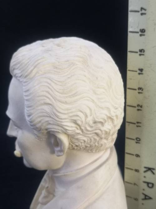 J Strauss bust - signed and numbered